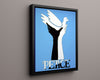 Counter Culture Poster - Peace Dove Counter Culture Vintage Framed Prints Floating Canvas 16x20