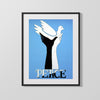 Counter Culture Poster - Peace Dove Counter Culture Vintage Framed Prints Gallery Frame 16x20