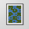 Counter Culture Poster - Peace Puzzle Counter Culture Vintage Framed Prints Gallery Frame 16x20