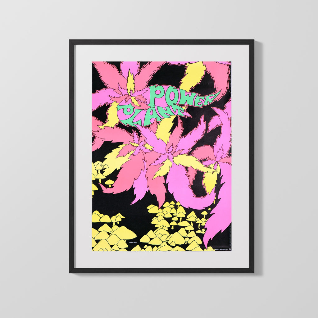 Counter Culture Poster - Power Plant - 20x30 Counter Culture Vintage Framed Prints Gallery Frame 16x20