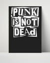 Counter Culture Poster - Punk is Not Dead Counter Culture Vintage Framed Prints Poster 16x20
