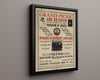 Counter Culture Poster - Radicals of Chicago Reunion Counter Culture Vintage Framed Prints Floating Canvas 16x20