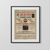 Counter Culture Poster - Radicals of Chicago Reunion Counter Culture Vintage Framed Prints Gallery Frame 16x20