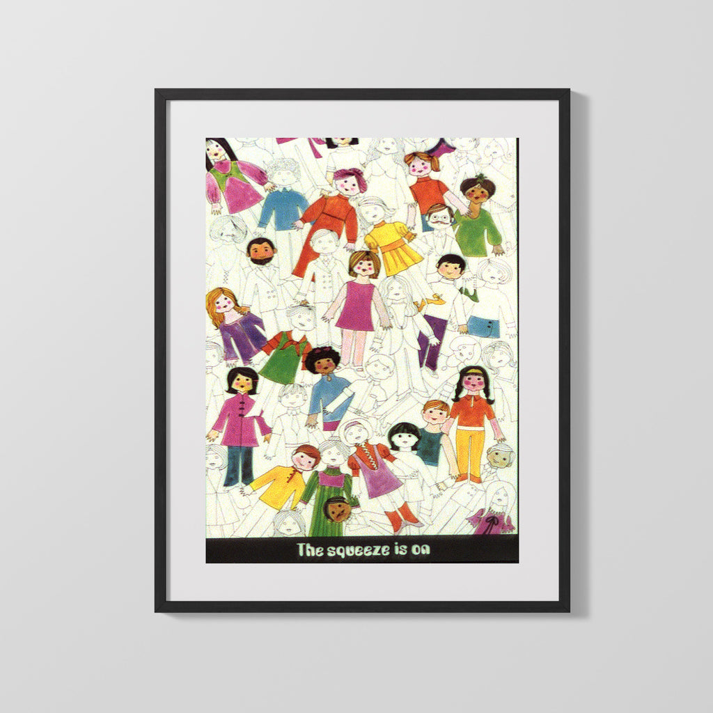 Counter Culture Poster - The Squeeze Is On Counter Culture Vintage Framed Prints Gallery Frame 16x20