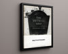 Counter Culture Poster - Vietnam War Grave Stone Counter Culture Vintage Framed Prints Floating Canvas 16x20
