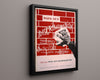 Counter Culture Poster - Wipe Out Discrimination Counter Culture Vintage Framed Prints Floating Canvas 16x20