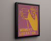 Counter Culture Poster - Women Unite Counter Culture Vintage Framed Prints Floating Canvas 16x20