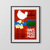 Counter Culture Poster - Woodstock (2) Counter Culture Vintage Framed Prints Gallery Frame 16x20