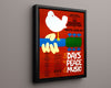 Counter Culture Poster - Woodstock Counter Culture Vintage Framed Prints Floating Canvas 16x20