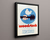 Counter Culture Poster - Woodstock (2) Counter Culture Vintage Framed Prints Floating Canvas 16x20