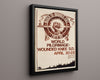 Counter Culture Poster - Wounded Knee Pilgrimage Counter Culture Vintage Framed Prints Floating Canvas 16x20