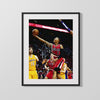 Damian Lillard Autograph Print - Blazers Drive - Logo Lillard