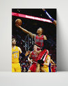 Damian Lillard Autograph Print - Blazers Drive - Logo Lillard