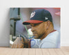 Dave Martinez Autograph Print - Champs Manager - Calm in the Dugout