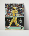 Dave Parker Autograph Print - The Cobra - Power Swing