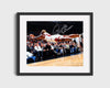 Dennis Rodman Autograph Print - Bulls Dive - Defensive Giant