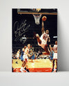 Dennis Rodman Autograph Print - HOF Dunk - Worm in Flight