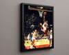 Dennis Rodman Autograph Print - HOF Dunk - Worm in Flight