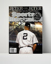 Derek Jeter Autograph SI Print - Jeter Farewell 2014 - Captains Exit