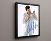 Dexter - Michael C Hall - Knife Reflection Autograph Print Television Vintage Framed Prints Floating Canvas 16x20