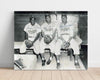 Dodgers Autograph Print - Robinson Campanella Newcombe - Brooklyn Icons