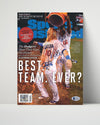 Dodgers Autograph SI Print - Best Team Ever 2017 - Champagne Splash
