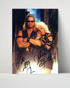 Dog the Bounty Hunter - Duane and Beth - Tough Duo Autograph Print Television Vintage Framed Prints Poster 16x20