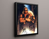 Dog the Bounty Hunter - Duane and Beth - Tough Duo Autograph Print Television Vintage Framed Prints Floating Canvas 16x20