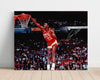 Dominique Wilkins Autograph Print - Hawks Dunk - Human Highlight Reel