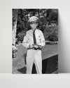 Don Knotts - Barney Fife - Autograph Print Television Vintage Framed Prints Poster 16x20