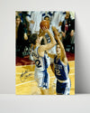 Duke Autograph Print - Christian Laettner - Blue Devil Legend College FSPrints Poster 16x20