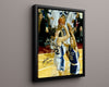 Duke Autograph Print - Christian Laettner - Blue Devil Legend College FSPrints Floating Canvas 16x20