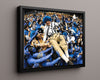 Duke Autograph Print - Dick Vitale - Awesome Baby Crowd Surf College FSPrints Floating Canvas 16x20