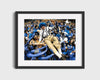 Duke Autograph Print - Dick Vitale - Awesome Baby Crowd Surf College FSPrints Gallery Frame 16x20