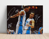 Duke Autograph Print - Okafor & Jones 2015 Champs - Brotherhood Glory College FSPrints Poster 16x20