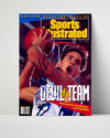 Duke Autograph SI Print - Christian Laettner - Devil of a Team College FSPrints Poster 16x20