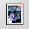 Duke Autograph SI Print - Elton Brand Slam - Devil Power Dunk College FSPrints Gallery Frame 16x20