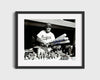 Duke Snider Autograph Print - Dodgers Bat Rack - Silver Fox Swings Again