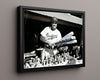 Duke Snider Autograph Print - Dodgers Bat Rack - Silver Fox Swings Again