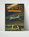 Eddie Mathews Autograph SI Print - First Issue 1954 - The Power Debut