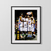 Florida Autograph Print - 2006 Gators Trio - Champs Together College FSPrints Gallery Frame 16x20
