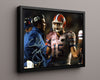 Florida Autograph Print - Urban Meyer & Chris Leak - Championship Bond College FSPrints Floating Canvas 16x20