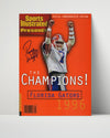 Florida Autograph SI Print - Danny Wuerffel - 1996 National Champs College FSPrints Poster 16x20