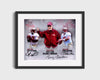 Florida State Autograph Print - Bobby Bowden with Ward & Weinke - Heisman Legacy College FSPrints Gallery Frame 16x20