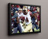 Florida State Autograph Print - Deion Prime Time - No Fly Zone College FSPrints Floating Canvas 16x20