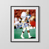 Florida State Autograph Print - Deion Prime Time - No Fly Zone College FSPrints Gallery Frame 16x20