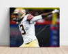 Florida State Autograph Print - Jameis Winston Hitting The Hole - Seminole Surge College FSPrints Poster 16x20