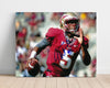 Florida State Autograph Print - Jameis Winston On The Run - Heisman Hustle College FSPrints Poster 16x20