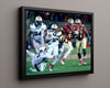 Florida State Autograph Print - Kelvin Benjamin Title Catch - Game winner College FSPrints Floating Canvas 16x20