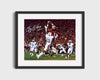 Florida State Autograph Print - Kelvin Benjamin Title Catch - Game winner College FSPrints Gallery Frame 16x20